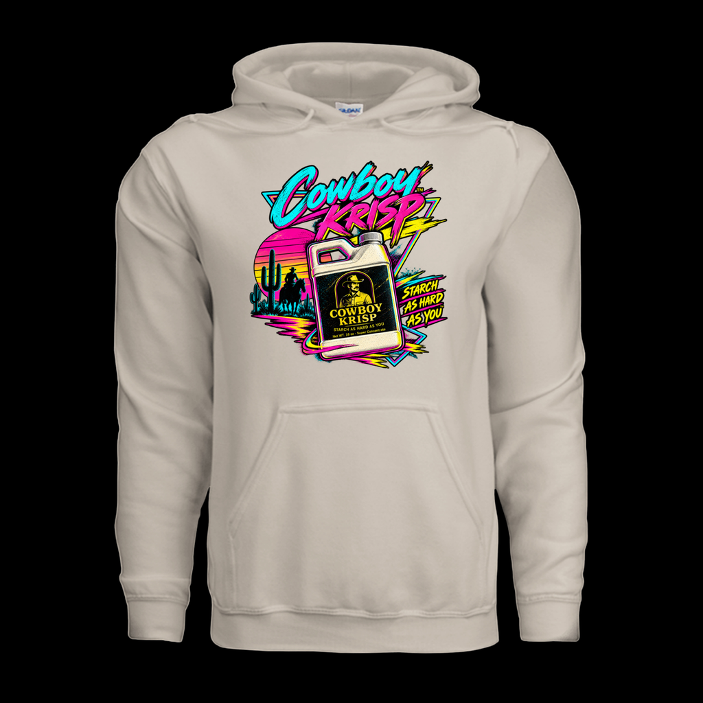 Cowboy Krisp in the 80's Hoodie