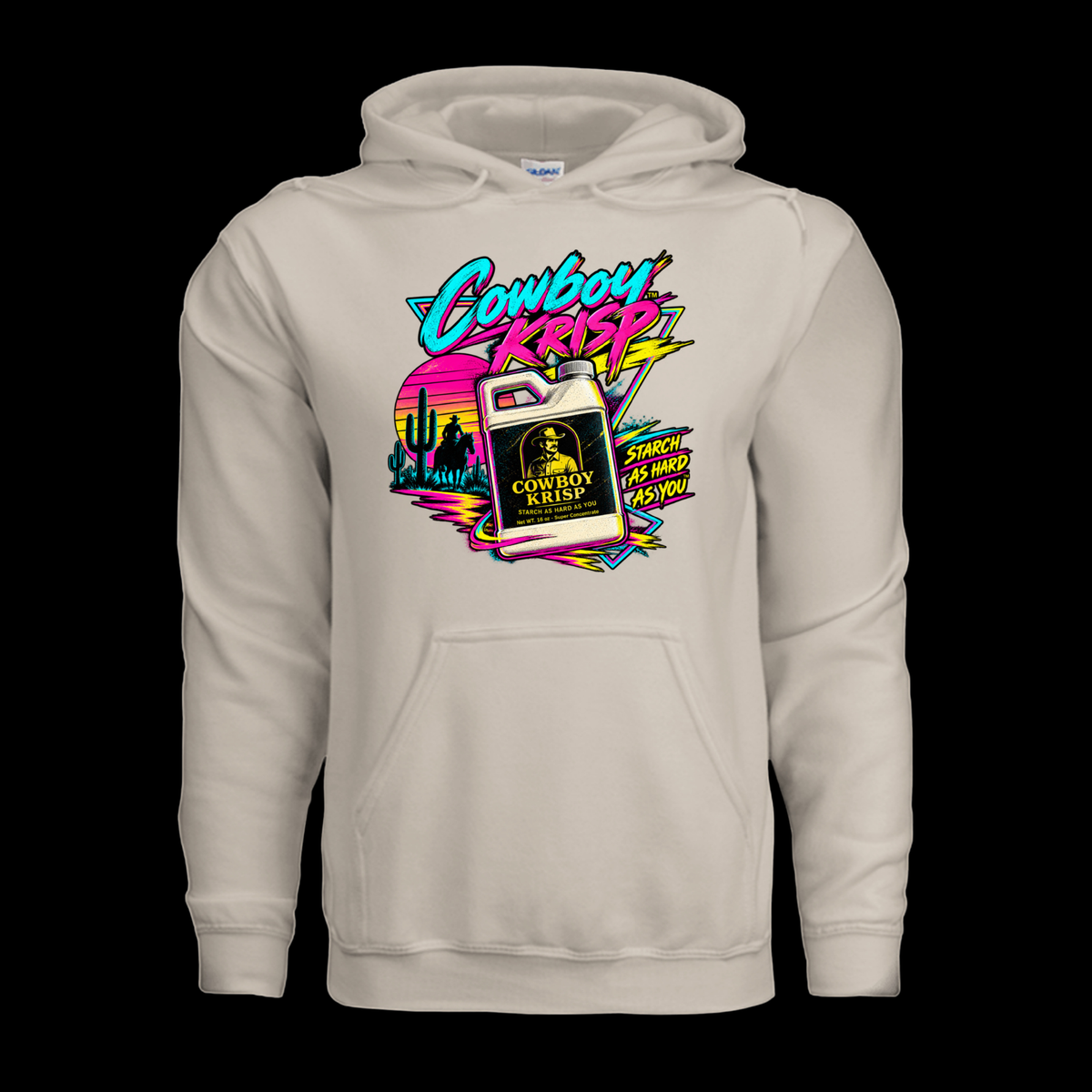 Cowboy Krisp in the 80's Hoodie